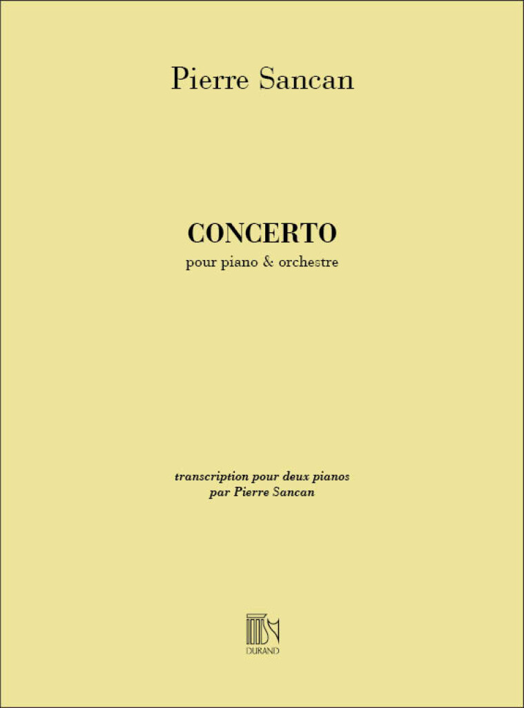Concerto Pour Piano Et Orchestre Reduction Pour